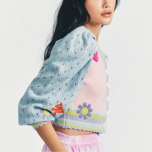 Loveshacfancy Cardigan size S NWT. - Picture 3 of 8